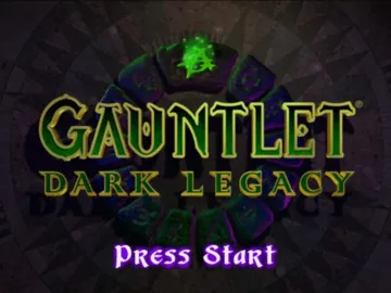 Gauntlet - Dark Legacy screen shot title